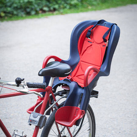 Location de siège vélo enfant au Camping Adriano Family Camping Village à Punta Marina Terme Tohapi